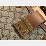 Top Chinese 7 Star Gucci Padlock small GG shoulder 498156 bag