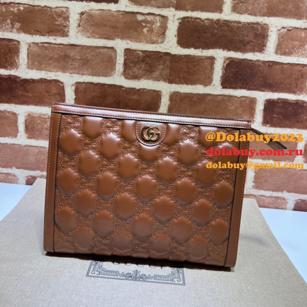 Shop Gucci Designer GG Matelassé Pouch 723780 Clutches