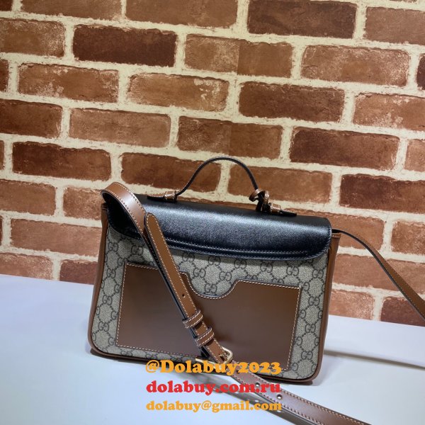 High Quality Fashion Gucci 649016 Jackie 1961 Medium Tote Leather Bag