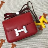 Hermes Constance Bag 18cm Epsom Leather Red UK