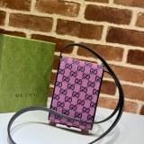 Messenger AAA+ Gucci 1:1 Mirrors GG Multicolour mini 657582 Bags