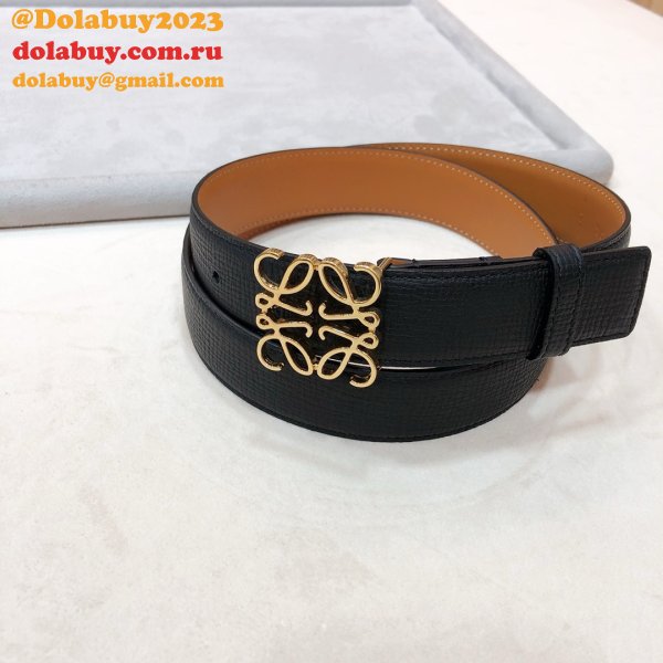 Designer Loewe Regular Perfect 3.2CM Width Fashion Belts