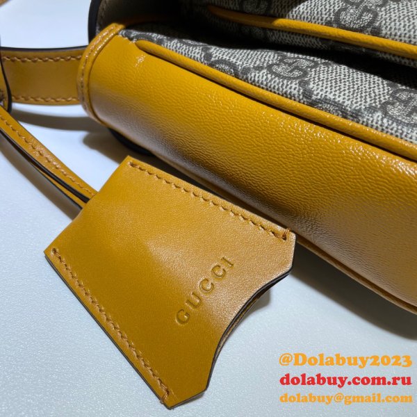 High Quality Gucci Designer 658487 Padlock mini bag in GG Supreme canvas