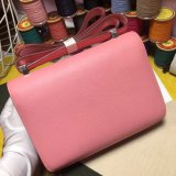 Hermes Constance Bag 23cm Epsom Leather Pink Replica