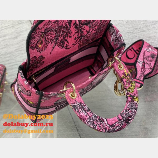 Discount 7 Star Christian Dior Lady Dior 24cm Bags