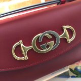 7 Star Gucci 564718 Strawberry Print Leather Zumi Mini Top Quality Bag