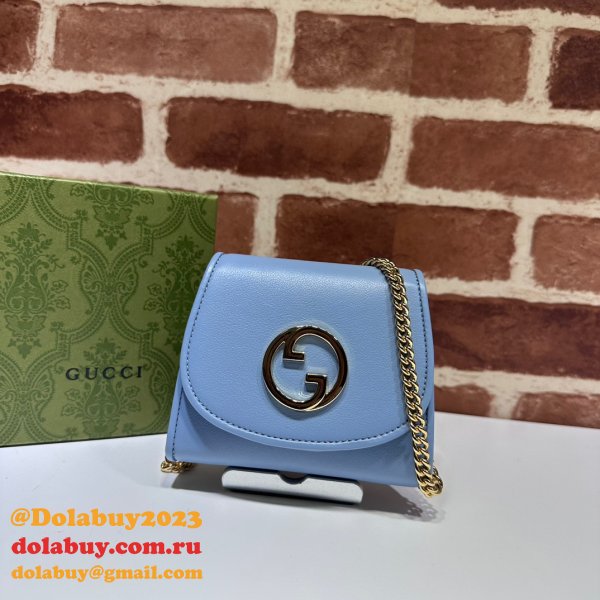 Gucci Fake Blondie Compact Chain Wallet Wholesale 725219 Bag