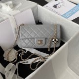 Luxury Top Quality High-quality 17/20CM Fake AS1786/AS1787 Flap Bag