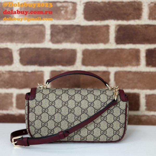 Designer Gucci Horsebit Duplicate Shoulder 815206 1:1 Mirror Bag