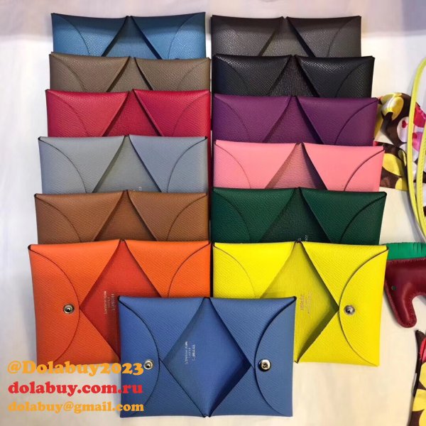 Top 7 Star Wallets Hermes Card Holders 120826A Quality