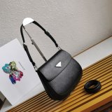 High Quality Prada Cleo Brushed Fashion Leather Shoulder Bag