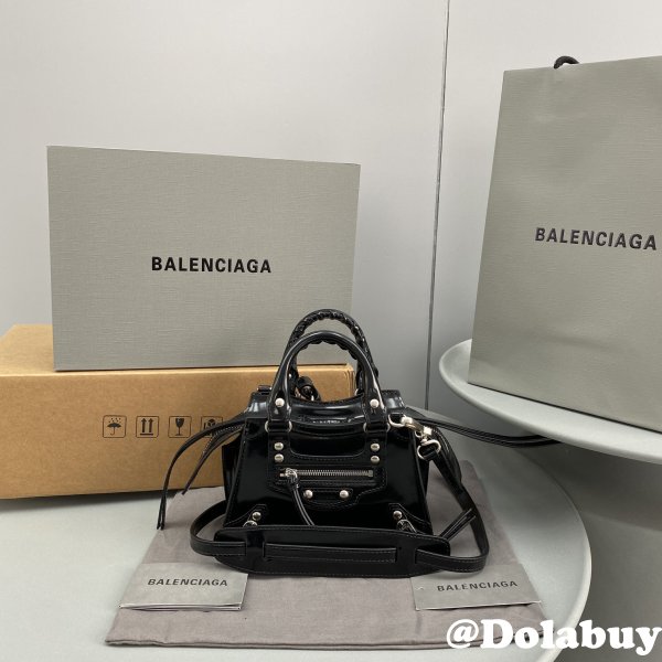 Best balenciaga cuag Patent leather black