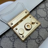 Gucci Designer 7 Star 652683 Padlock mini bag GG Supreme Cheap