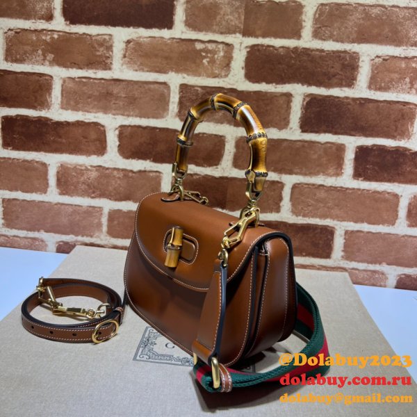 Gucci Bamboo 1947 7 Star 675797 top handle bag