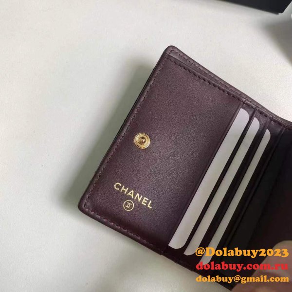 High Quality bag CC Short folding wallet 0315