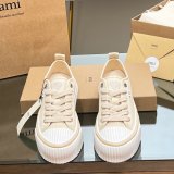 Ami Paris High Quality Platform Tpu Canvas UK Shoes