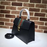 7 Star Gucci Cheap 431665 Sylvie medium top handle bag