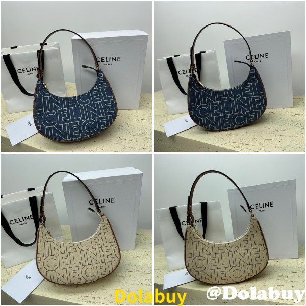 Celine Designer 1:1 Mirror Ava Denim 193952 Copy Bag