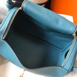 Hermes AAA+ Blue Lindy 26cm Bags Sale Outlet Online