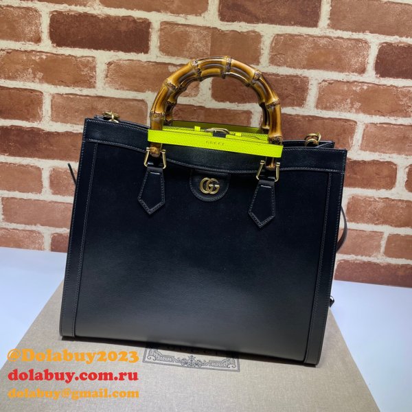 Gucci Best Quality Designer 7 Star Diana medium tote leather bag