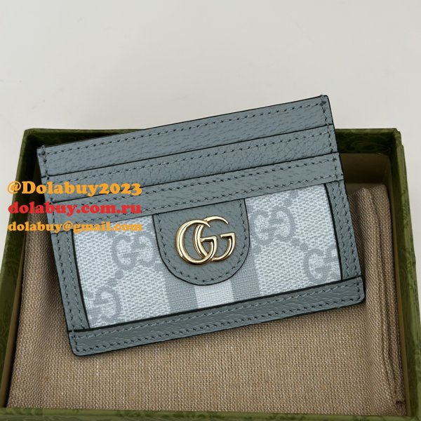 GG Supreme Ophidia Duplicate Card Case 523159 Knockoff Gucci Bag