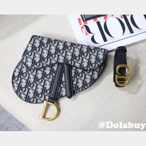 High Quality Dior Inspired Saddle Belt bags