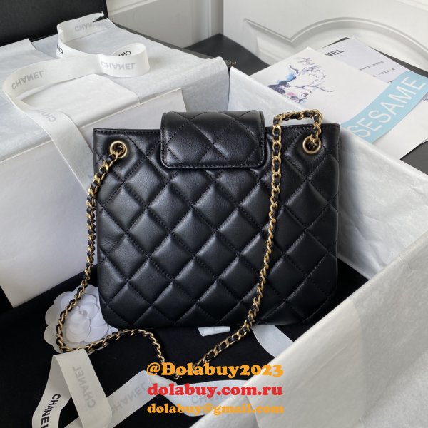 Shop Luxury High Quality 2024 Cruise Shoulder Black AS4596 Bag