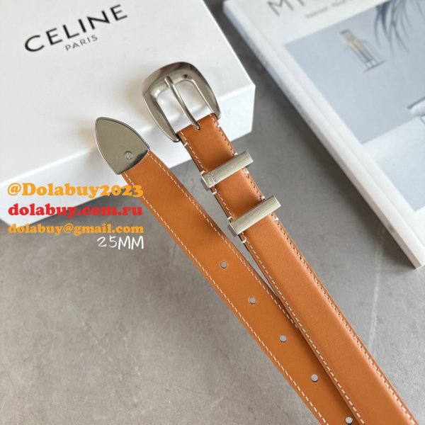 Wholesale Perfect CELINE 25MM Designer belt