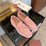 First Copy Loro Piana Fashion 2023 Retro Casual Shoes