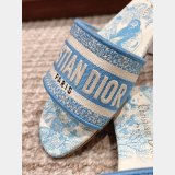 Best Dior Flat Slipper DWAY SLIDE