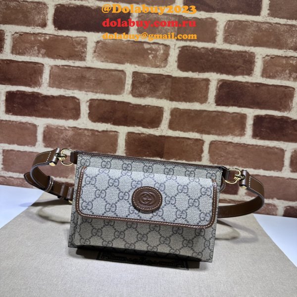 Designer Interlocking G Gucci Fake GG Belt 746300 Bags