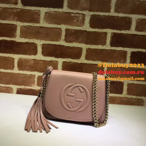 High Quality bag Gucci AAA+ Soho 323190 Leather Disco Chain Shoulder Bag