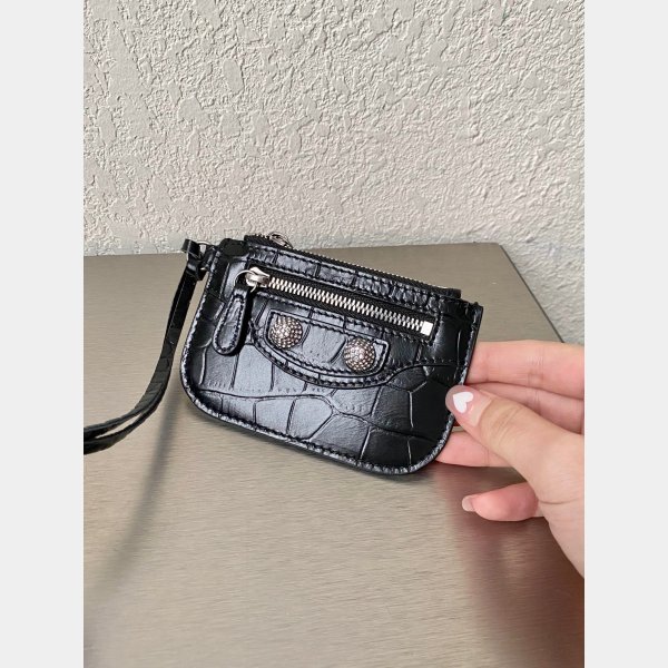 Balenciaga Top Quality High Quality Le Cagole crocodile Drill 33CM Bag