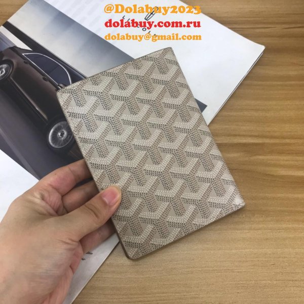 Top Quality Goyard Multi-Color Passport Fashion Wallet