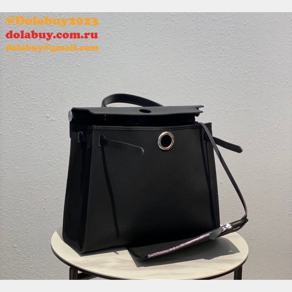 Best Inspired Hermes Herbag Black Bags Top Quality Store