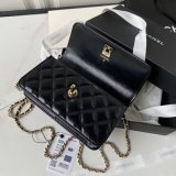 Designer 7 Stars AP3803 Clutches Shiny Perfect Chain Bag