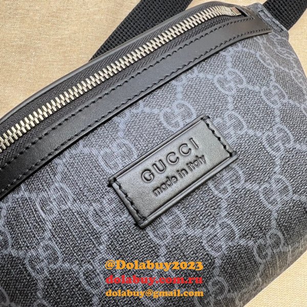 Best Quality Fake Gucci GG 675181 Black Belt Fashion Bag