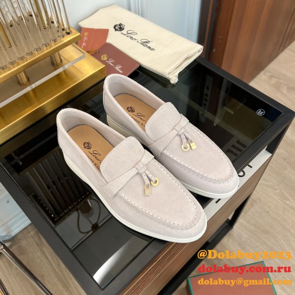 First Copy Loro Piana Fashion 2023 Retro Casual Shoes