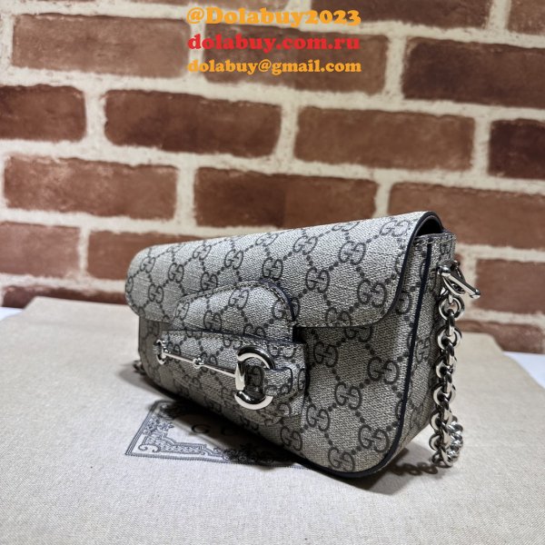 Duplicate Gucci Horsebit 774209 Fake 1955 Shoulder Designer Bag