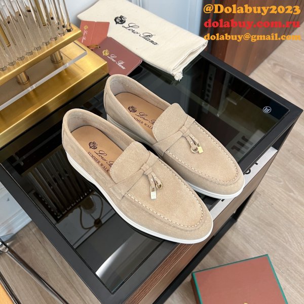 First Copy Loro Piana Fashion 2023 Retro Casual Shoes