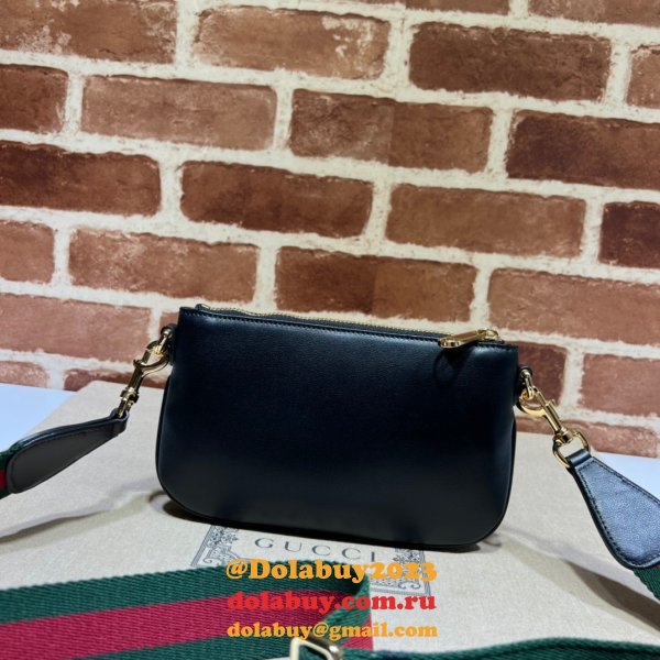 Gucci 724599 Blondie 1:1 Mirror Black Fashion Bag