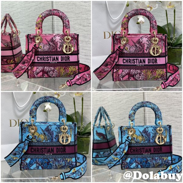 Discount 7 Star Christian Dior Lady Dior 24cm Bags