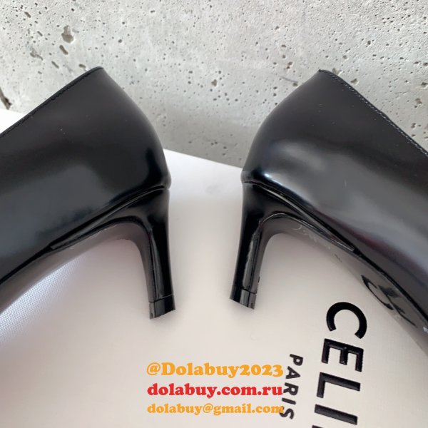 High Quality 1:1 Mirror Celine high heel shoes