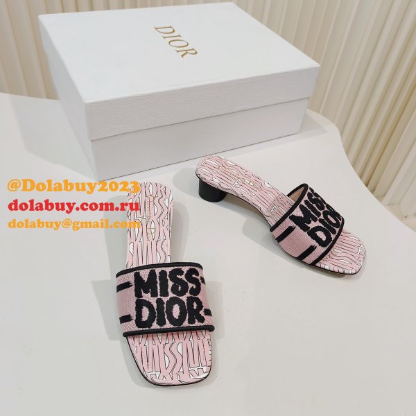 Perfect dior Dway Heeled Slide