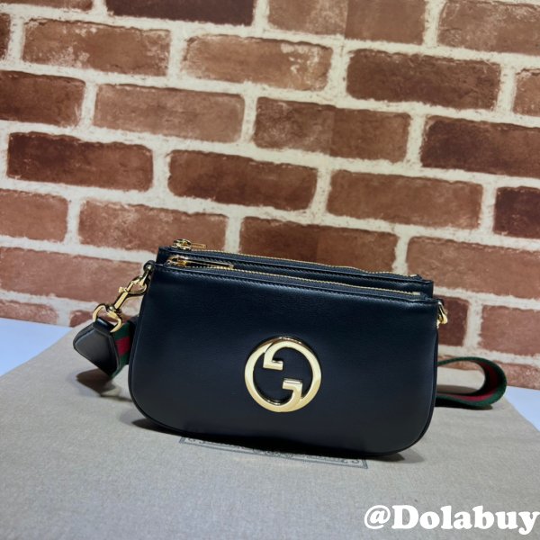 Gucci 724599 Blondie 1:1 Mirror Black Fashion Bag