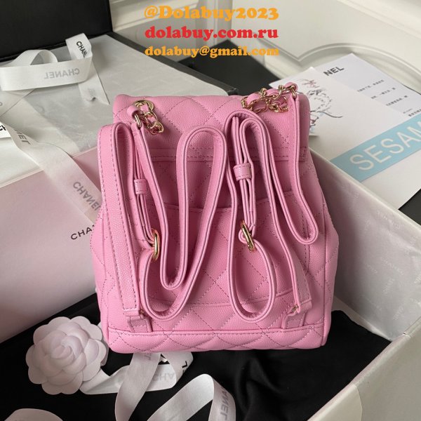 1:1 Luxury High Quality Duplicate Backpack AS4058 Bag 23cm