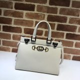 High Quality Leather Gucci 569712 Zumi Small Top Handle Copy Bag