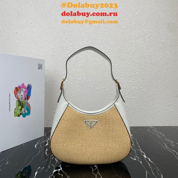 Fashion Prada Cleo 1:1 Mirror 1BC179 Luxury Bags