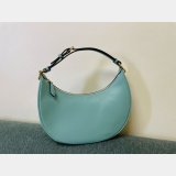 UK Fendi Fendigraphy leather shoulder hobo bag