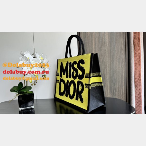 7 Star UK Miss Dior Allover book tote Fashion bag